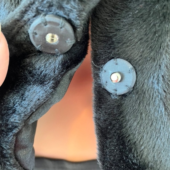 LAURA Faux Fur Jacket, SZ M, Black, Classy, Cocktails - Picture 8 of 10